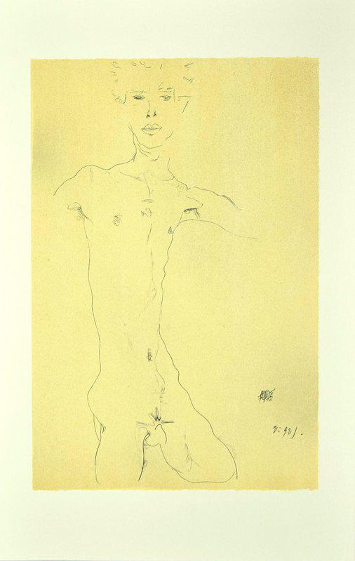 exhibition - Standing Male Nude