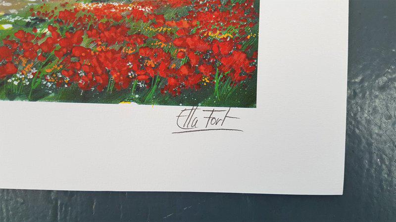 view:47164 - Ella Fort, Flower Field (Champ Fleuri) - Ships within 24h (U.S. only) - 
