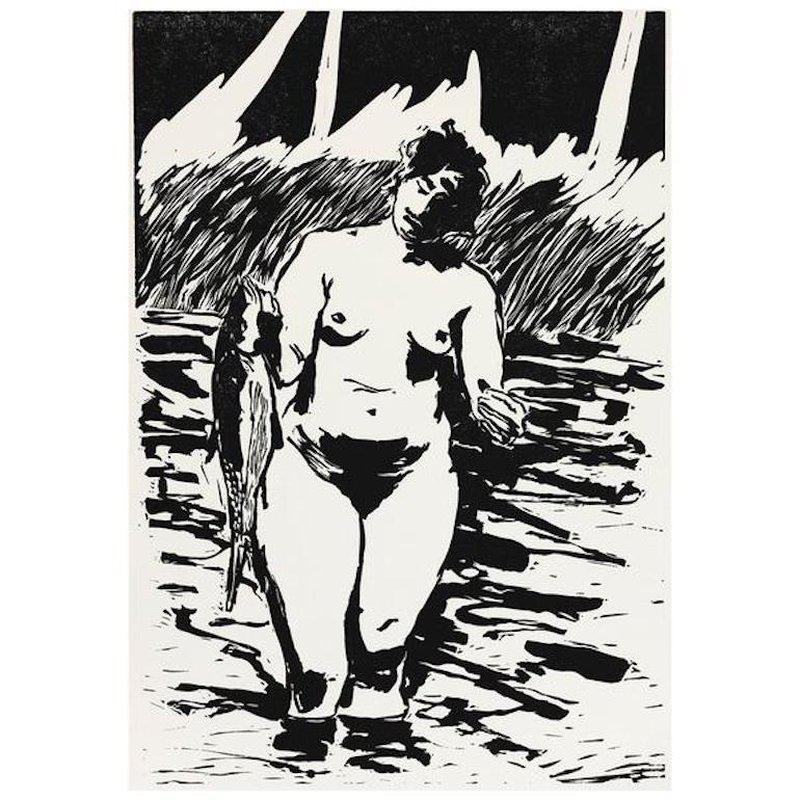view:40724 - Eric Fischl, Trout (From the book Bestiary by Bradford Morrow) - 
