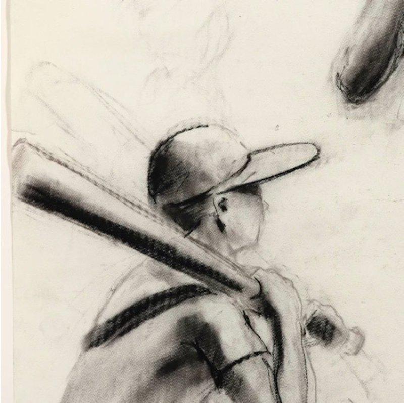 view:41277 - Eric Fischl, (Study for) Boys at Bat - 