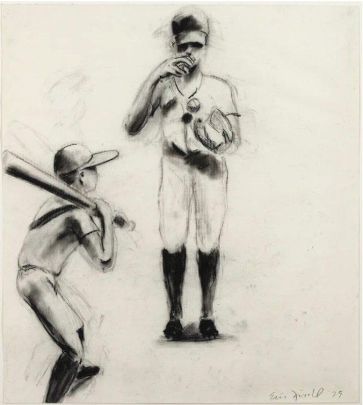 view:41283 - Eric Fischl, (Study for) Boys at Bat - 
