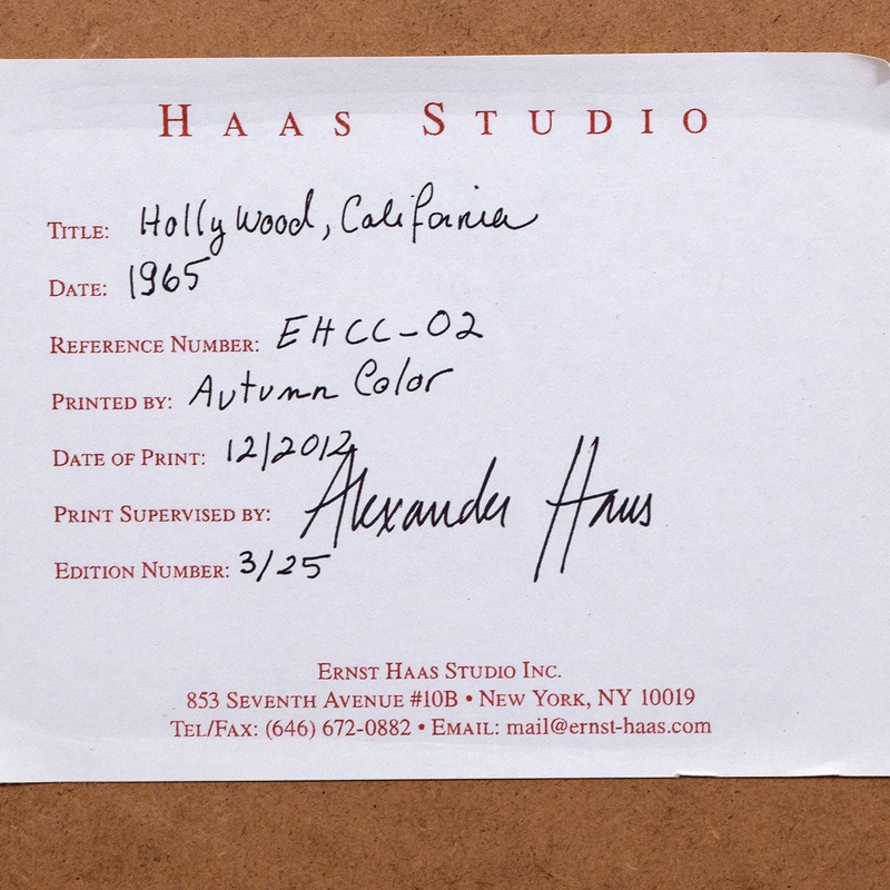 view:66589 - Ernst Haas, Hollywood, California - 