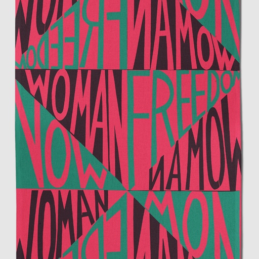 Woman Freedom Now Tea Towel x Faith Ringgold