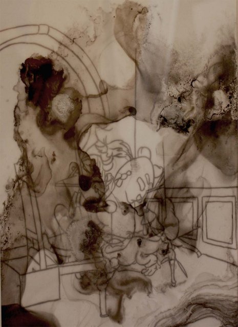 Frances Muldoon - What Happened In There?, Mixed Media
