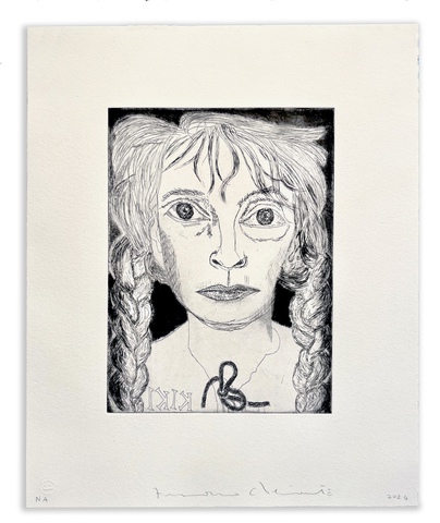 Francesco Clemente - Kiki #:110630, Print