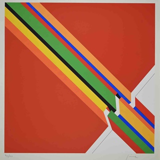 Franco Giuli, Striped Composition