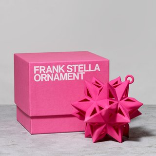 Frank Stella, Star Ornament, Pink