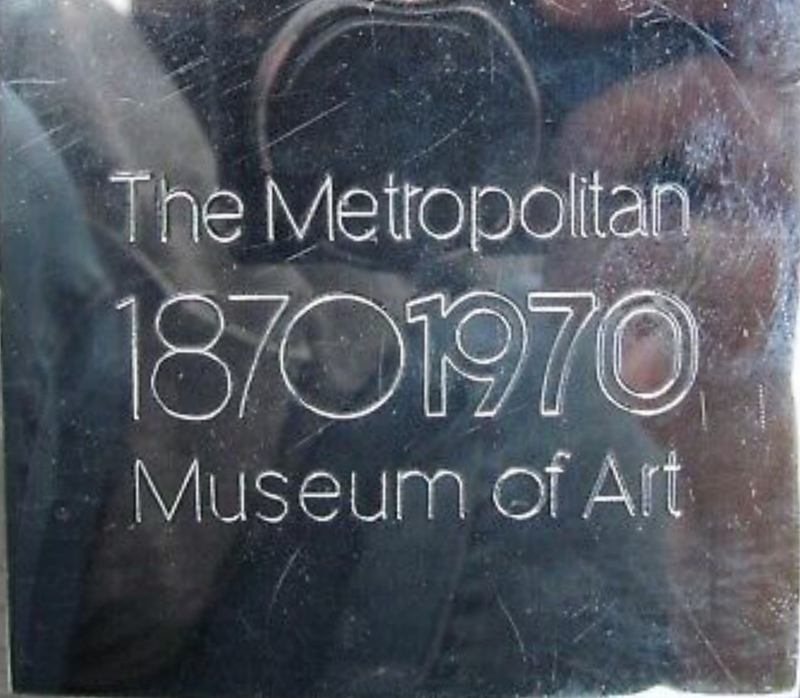view:67283 - Frank Stella, Centennial Medal: Commemorative Medal for the Centennial of the Metropolitan Museum of Art - 