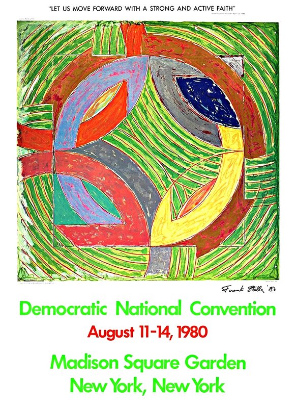 view:21122 - Frank Stella, Democratic Convention - 