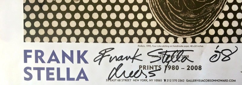 view:23629 - Frank Stella, Frank Stella Prints 1980-2008 (Hand Signed by Frank Stella) - 