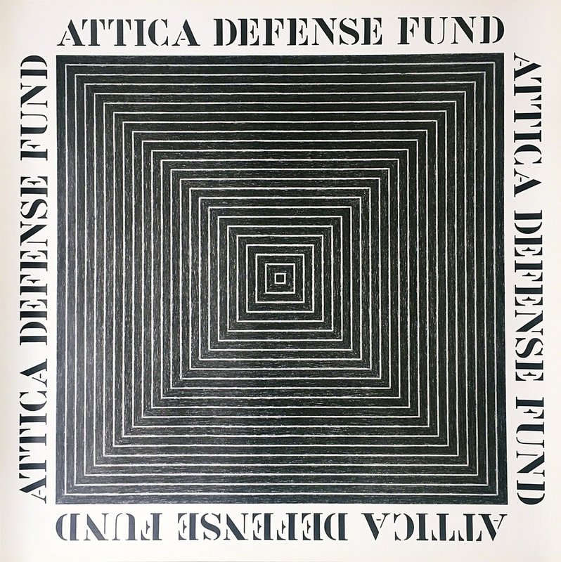 Frank Stella, Attica Defense Fund (1975)
