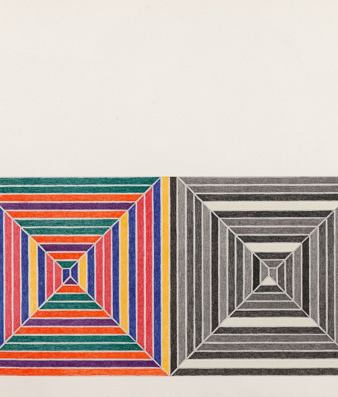 Frank Stella- Les Indes V (1973)