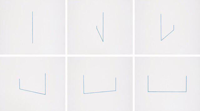 Fred Sandback - Suite of 6 Lithographs