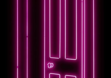 work by Gavin Turk - Pink Door #:38141