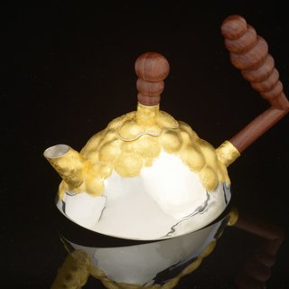 Golden Botrus Teapot art for sale