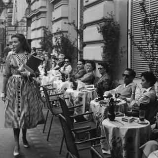 George Daniell, Daniell Scotti, Starlet on Via Veneto, Rome, Italy