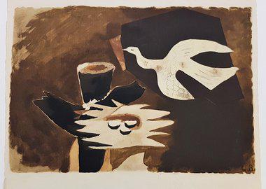 work by Georges Braque - L'oiseau de Feu #:83043