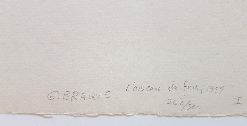 view:45224 - Georges Braque, L'oiseau de Feu - 