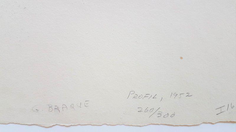 view:45226 - Georges Braque, Profil - 