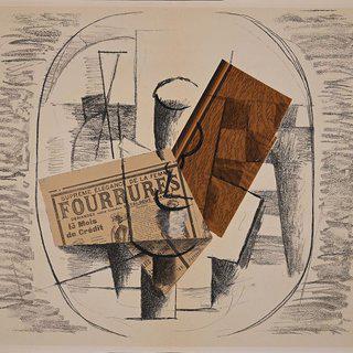 Georges Braque, Still Life from Derriere Le Miroir