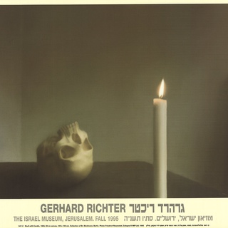 Gerhard Richter, Skull with Candle