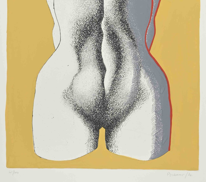 view:79011 - Giacomo Porzano, Nude in Yellow - 