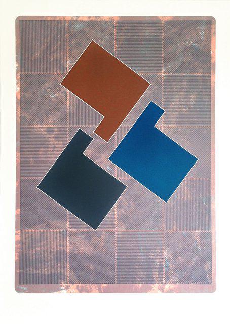 Gordon House - Gothic Blue, Print