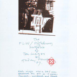 The FLW/ Highbury Portfolio art for sale