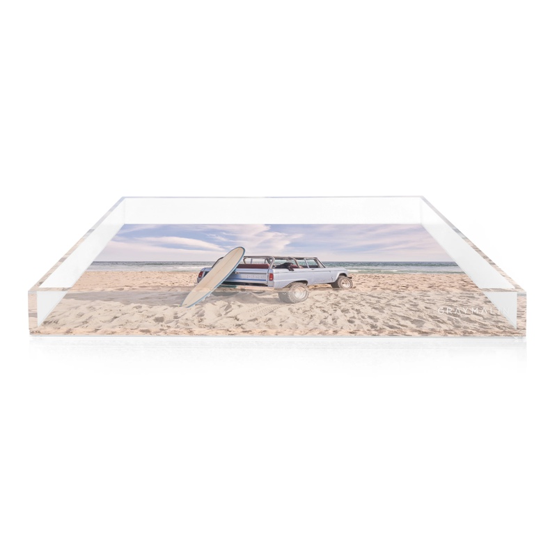 view:89292 - Gray Malin, The Beach Bronco Nantucket Decorative Tray - 