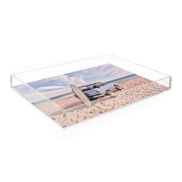 Gray Malin - The Beach Bronco Nantucket Decorative Tray, Design and Decorative Arts