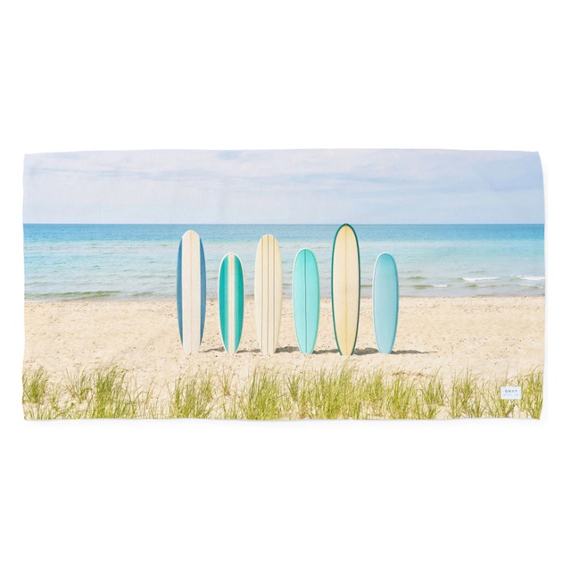 Gray Malin - The Nantucket Surfboards Towel, Design and Decorative Arts