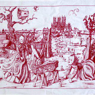Grayson Perry, The Charms of Lincolnshire (red version)