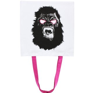Gorilla Mask Tote Bag art for sale