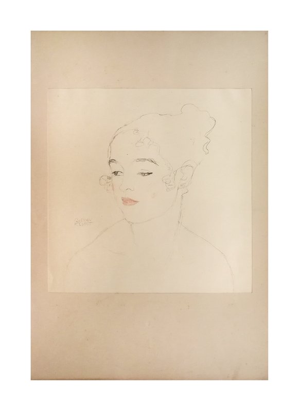 Gustav Klimt Child Portrait Sketch For Sale Artspace