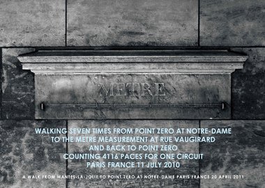 work by Hamish Fulton - METER #:17937