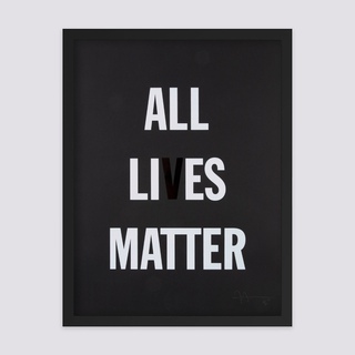 Hank Willis Thomas, ALL LI ES MATTER