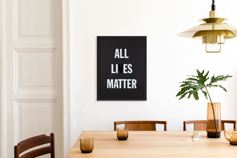 view:87099 - Hank Willis Thomas, ALL LI ES MATTER - 