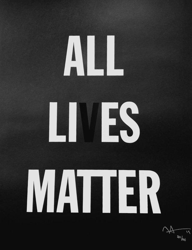 by hank_willis_thomas - All Li es Matter