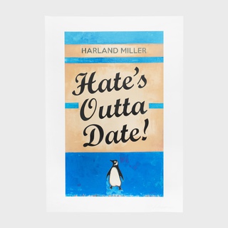 Harland Miller, Hate's Outta Date (Blue)