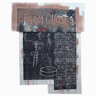 Harmony Hammond, Farm Ghosts (State I)