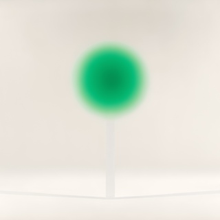 Helen Pashgian, Untitled (the Green Lens)