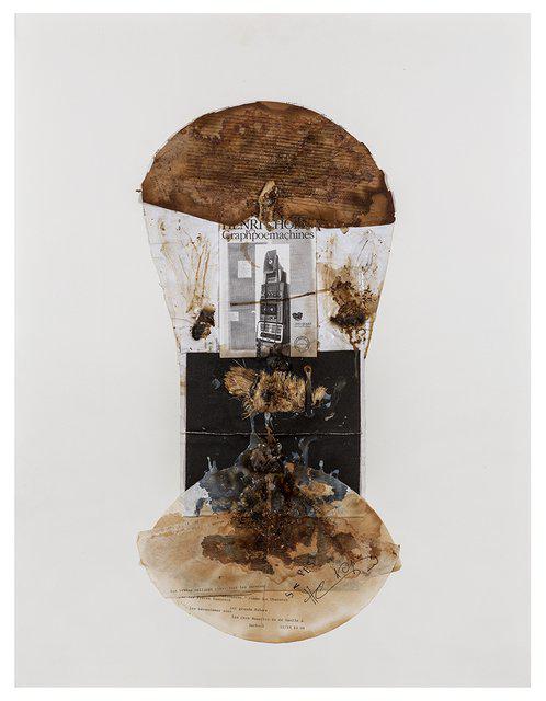 Henri Chopin - Untitled, Work on Paper