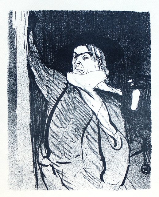 Henri de Toulouse-Lautrec - Aristide Bruant, Print