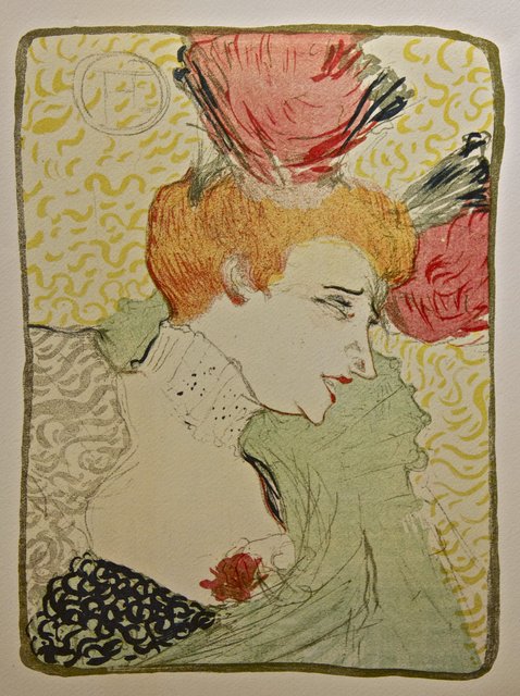 Henri de Toulouse-Lautrec - Marcelle Lender, Print