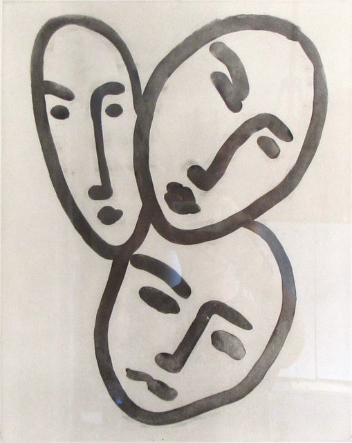 Henri Matisse, Trois Tête: One plate
