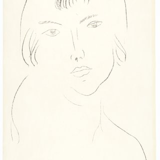 Henri Matisse, Visage à la frange