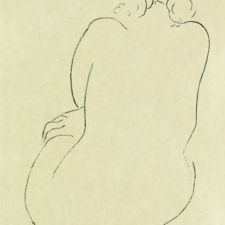 Henri Matisse, Nu assis, vu de dos