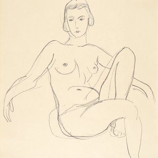 Henri Matisse, Nu assis les bras étendus