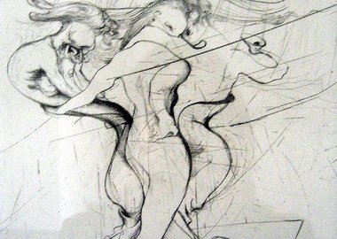 work by Inka Essenhigh - Power Party #:10312