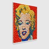 Invader - RUBIK SHOT RED MARILYN for Sale | Artspace